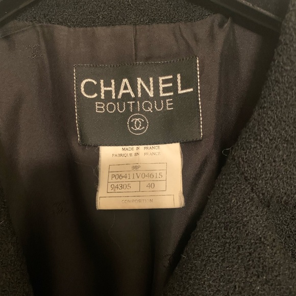 💥SOLD💥Vintage CHANEL wool blazer jacket - Picture 6 of 7